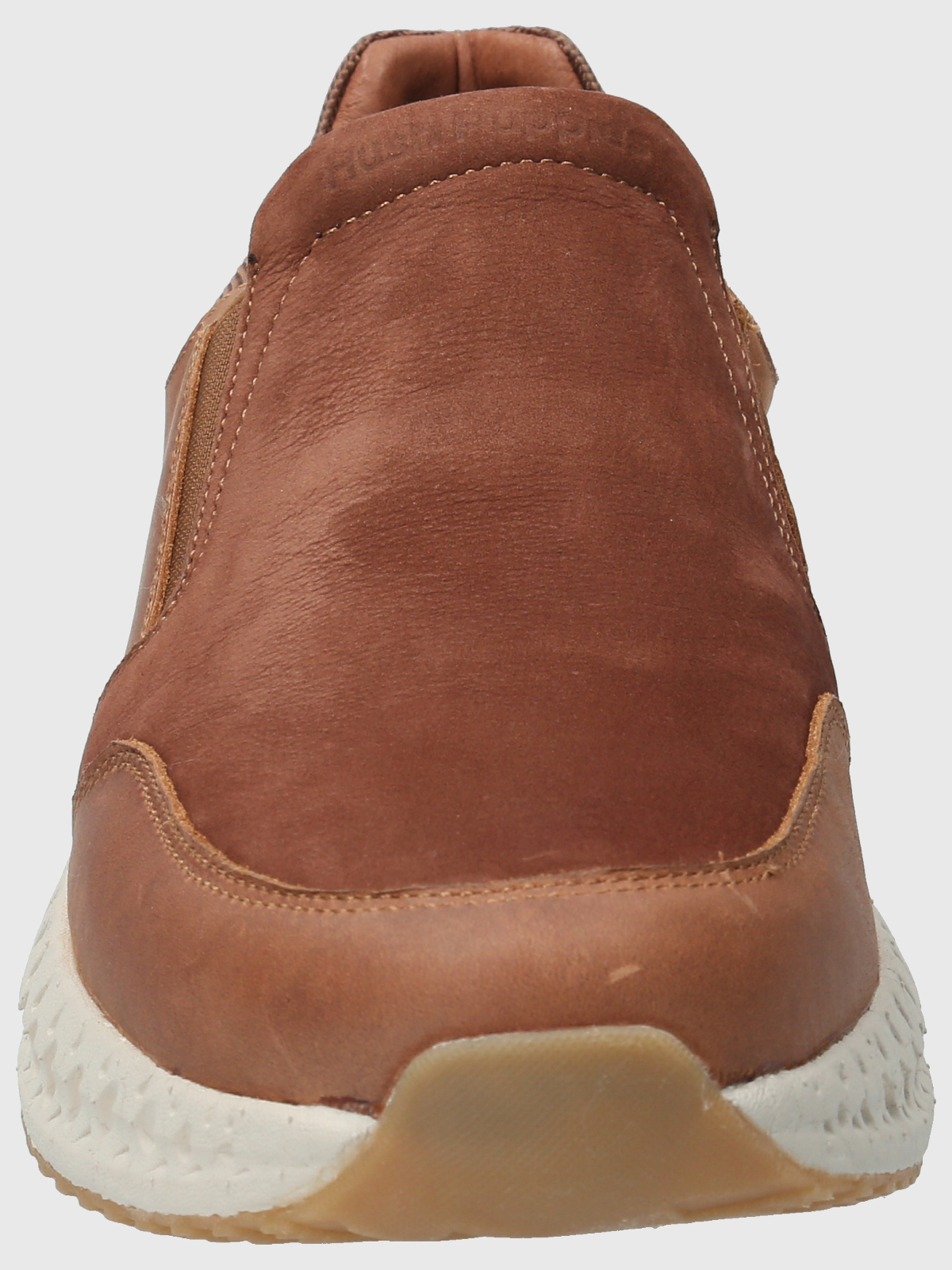 SLIP ON CUERO HOMBRE SPINAL UP CAFÉ HUSH PUPPIES - 4