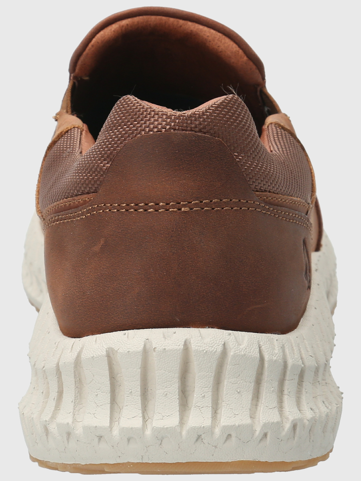 SLIP ON CUERO HOMBRE SPINAL UP CAFÉ HUSH PUPPIES - 7