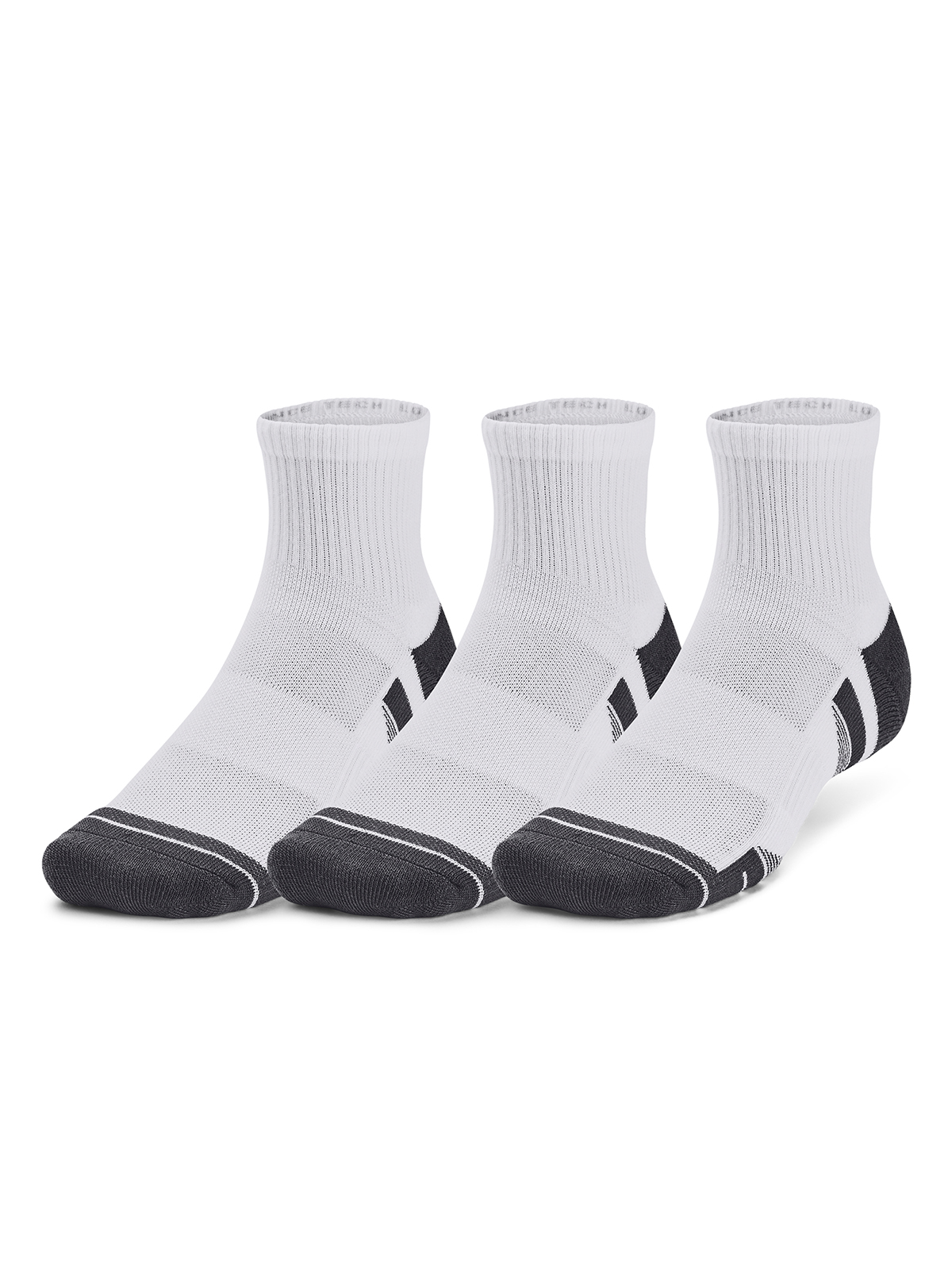 PACK 3 CALCETINES UNISEX TECH BLANCO UNDER ARMOUR - 3