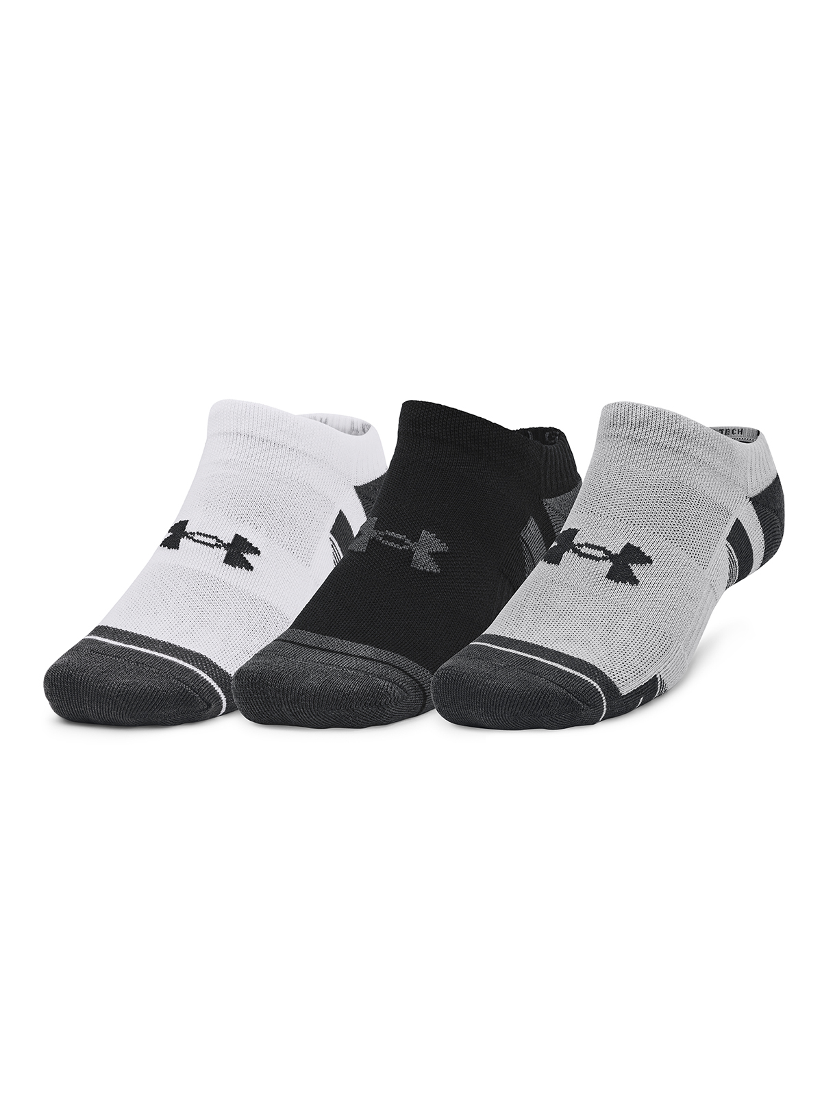 PACK 3 CALCETINES UNISEX TECH GRIS UNDER ARMOUR - 3