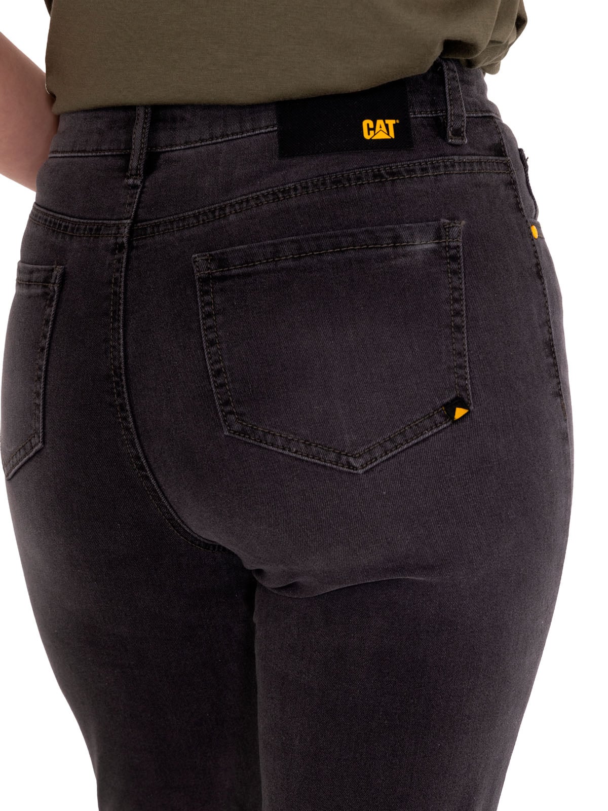 JEANS ALGODÓN MUJER CAT GRIS DENIM TRIBLEND MID-RISE SKINNY - 6