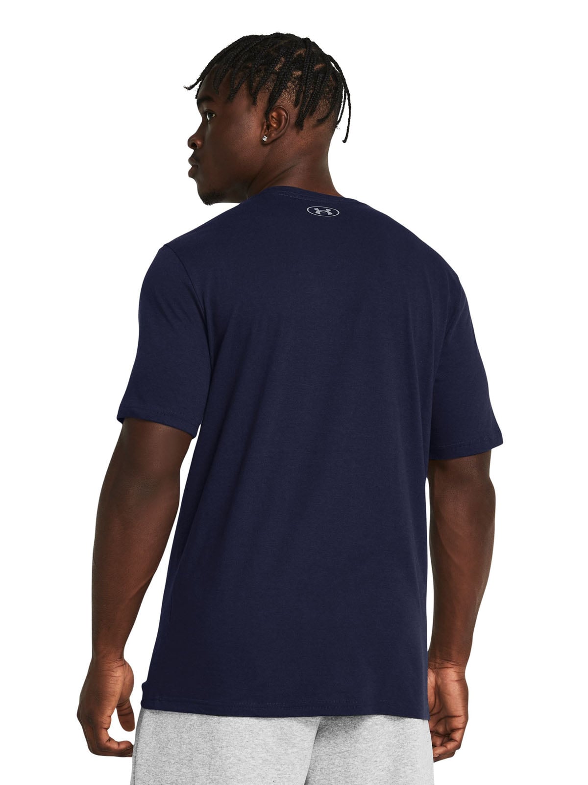 POLERA MANGA CORTA HOMBRE AZUL MARINO UNDER ARMOUR - 5