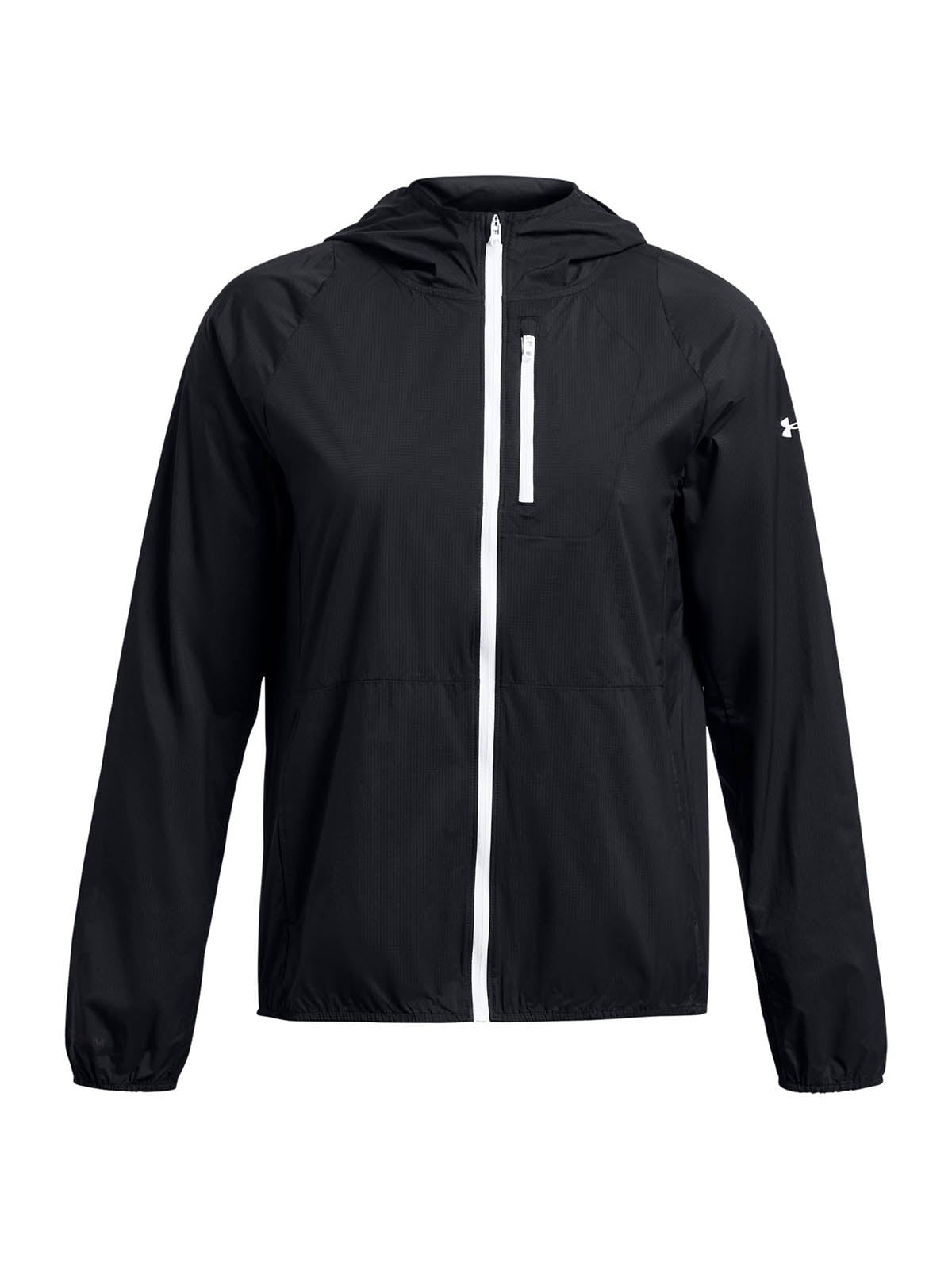 CHAQUETA RUNNING MUJER LAUNCH ELITE LW NEGRO UA - 1