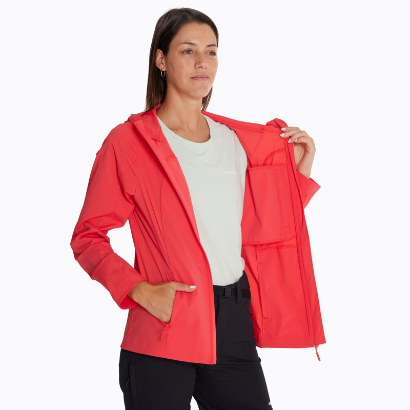 CORTAVIENTO MUJER WINDY 3 BURDEO MERRELL - 6