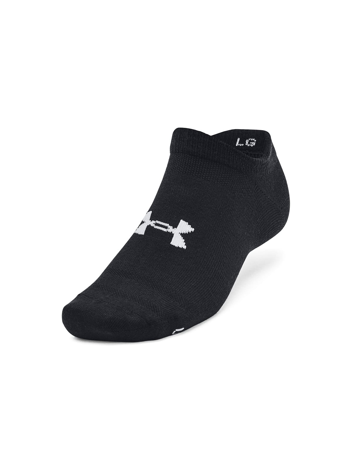 CALCETINES UNISEX ESSENTIAL 6-PACK NO-SHOW NEGRO UNDER ARMOUR - 1