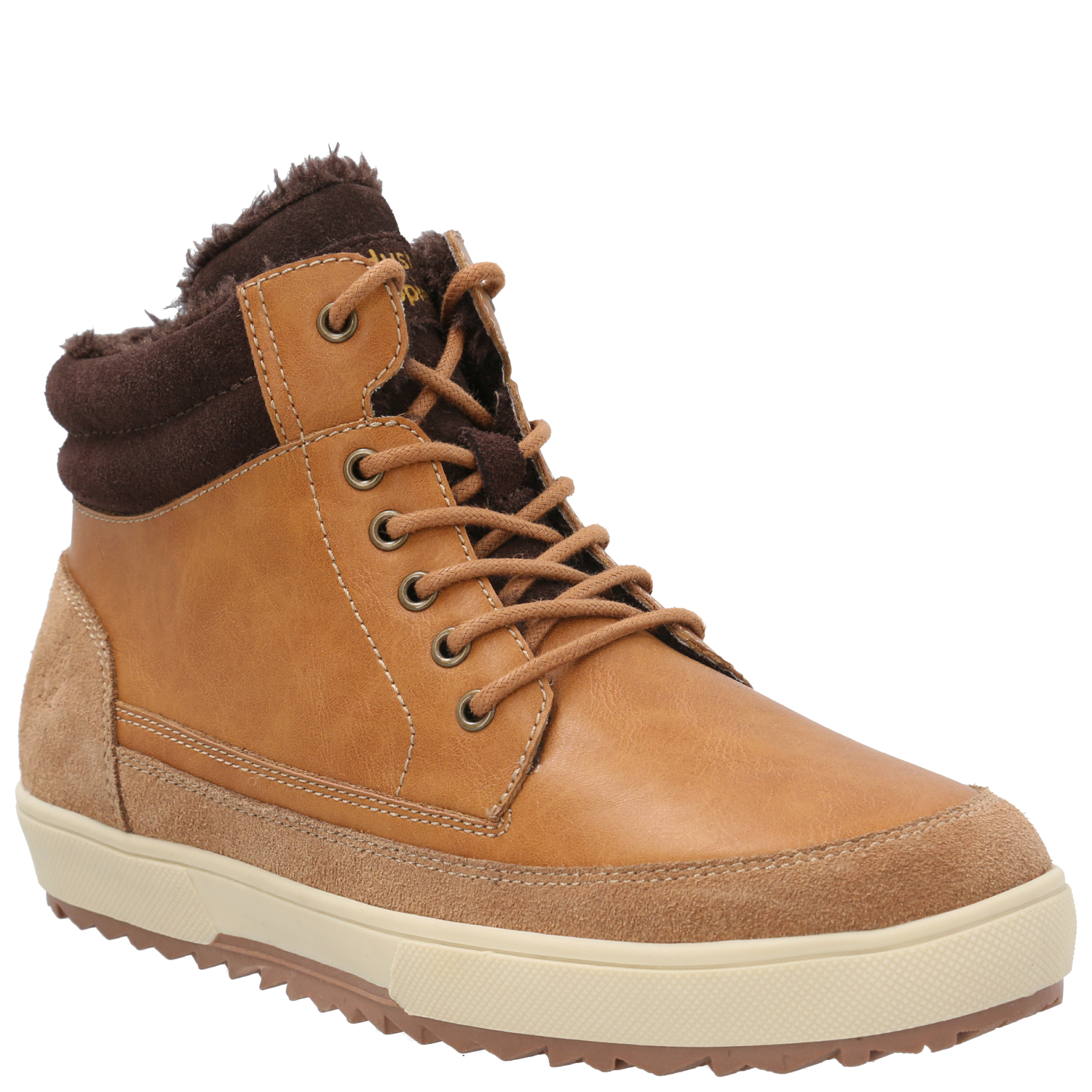 ZAPATILLA CUERO NIÑO SLALOM GRIS HUSH PUPPIES KIDS - 1