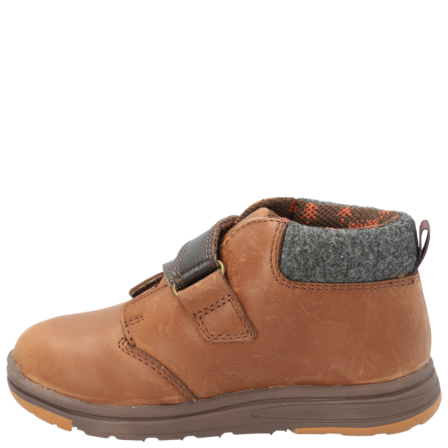 BOTÍN CUERO NIÑO RUNNEY CAFÉ HUSH PUPPIES KIDS - 6