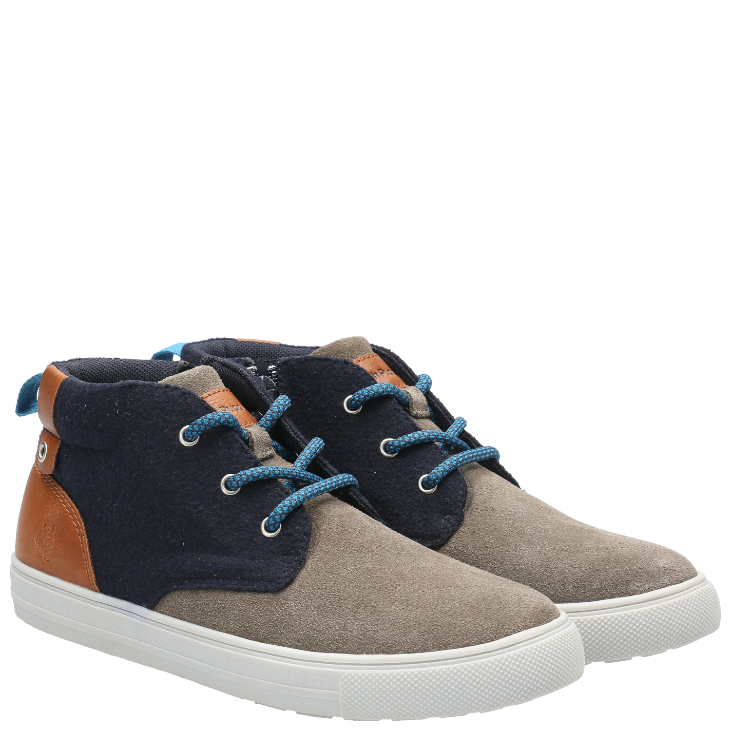 BOTÍN CUERO NIÑO CONNOR-K CAFÉ HUSH PUPPIES KIDS - 8