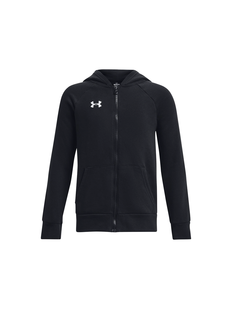 POLERÓN ALGODÓN NIÑO UNDER ARMOUR NEGRO UA RIVAL FLEECE - 1