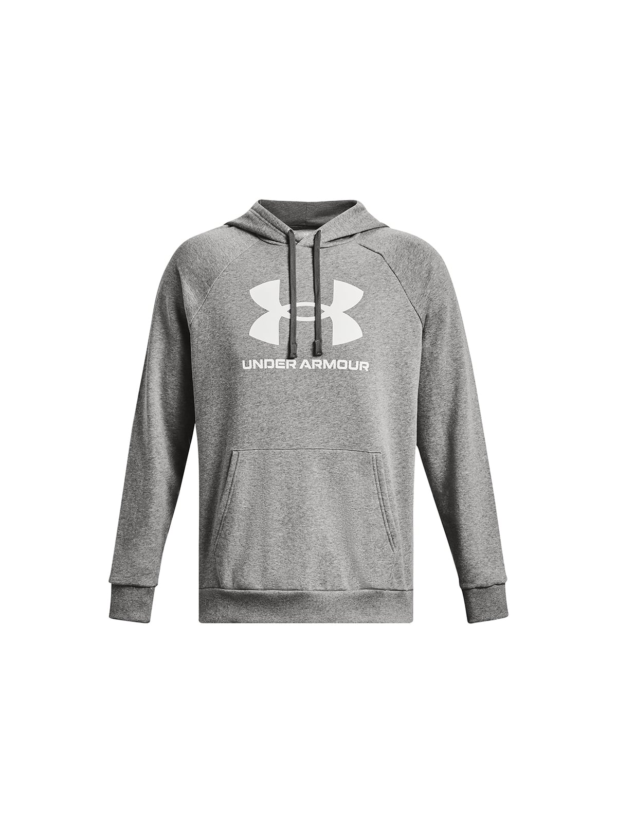 POLERÓN UA RIVAL FLEECE PARA HOMBRE GRIS UNDER ARMOUR - 1