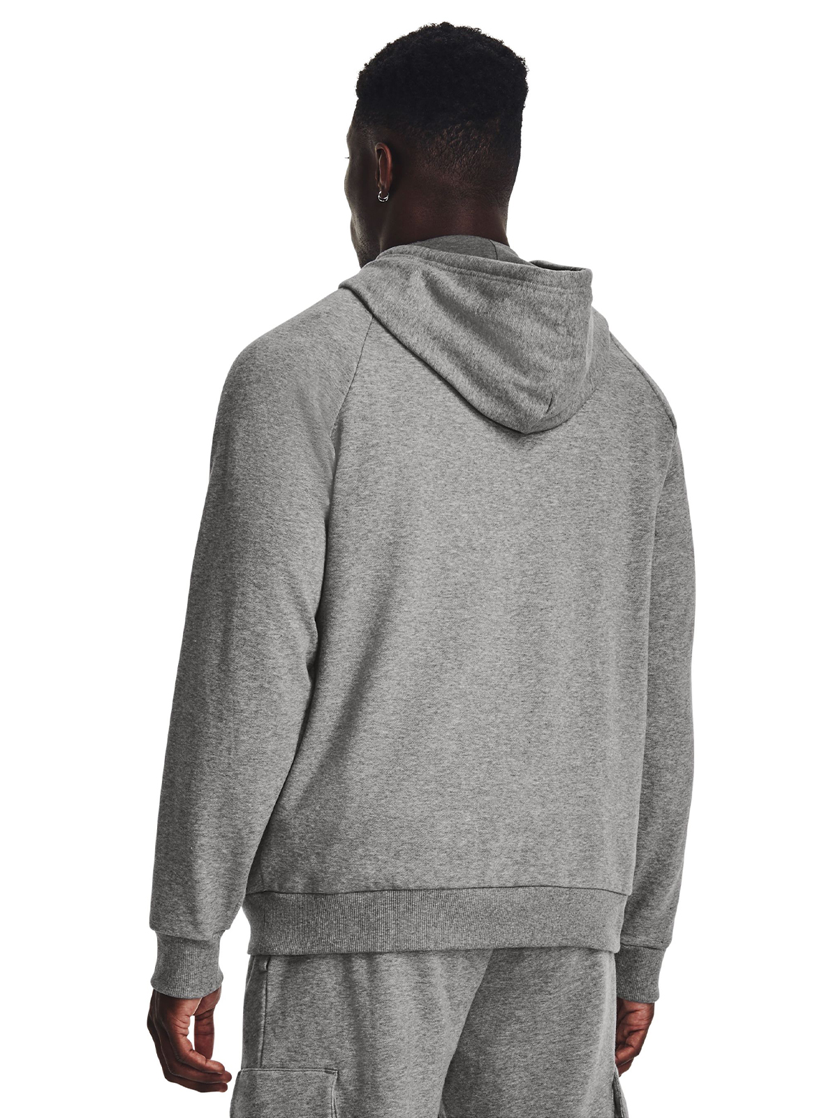 POLERÓN UA RIVAL FLEECE PARA HOMBRE GRIS UNDER ARMOUR - 5