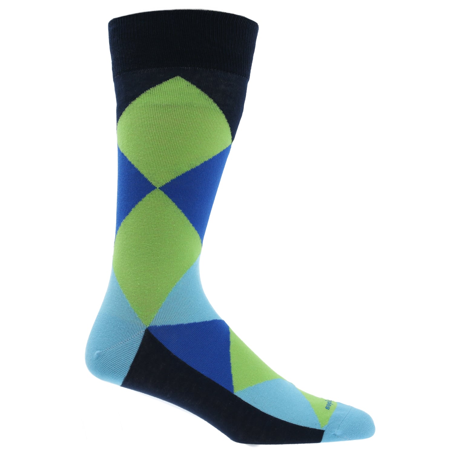 CALCETÍN HOMBRE HUSH-PUPPIES I24H C DIAMOND ALGODÓN DIAMOND AZUL - 1