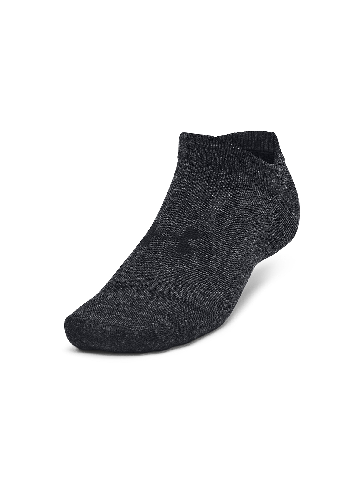 PACK X3 CALCETINES UNISEX UNDER ARMOUR ESSENTIAL NEGRO - 1