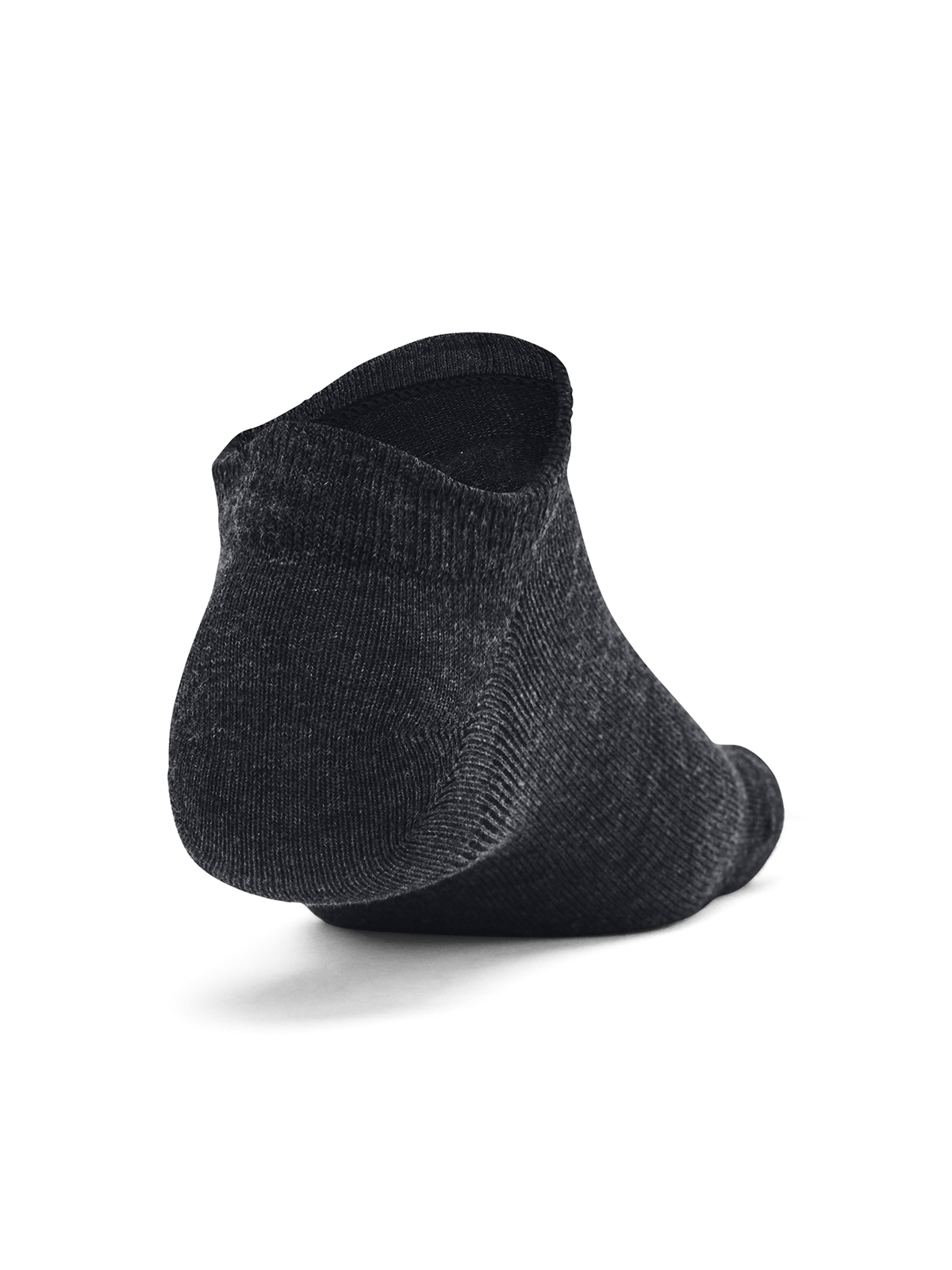 PACK X3 CALCETINES UNISEX UNDER ARMOUR ESSENTIAL NEGRO - 2
