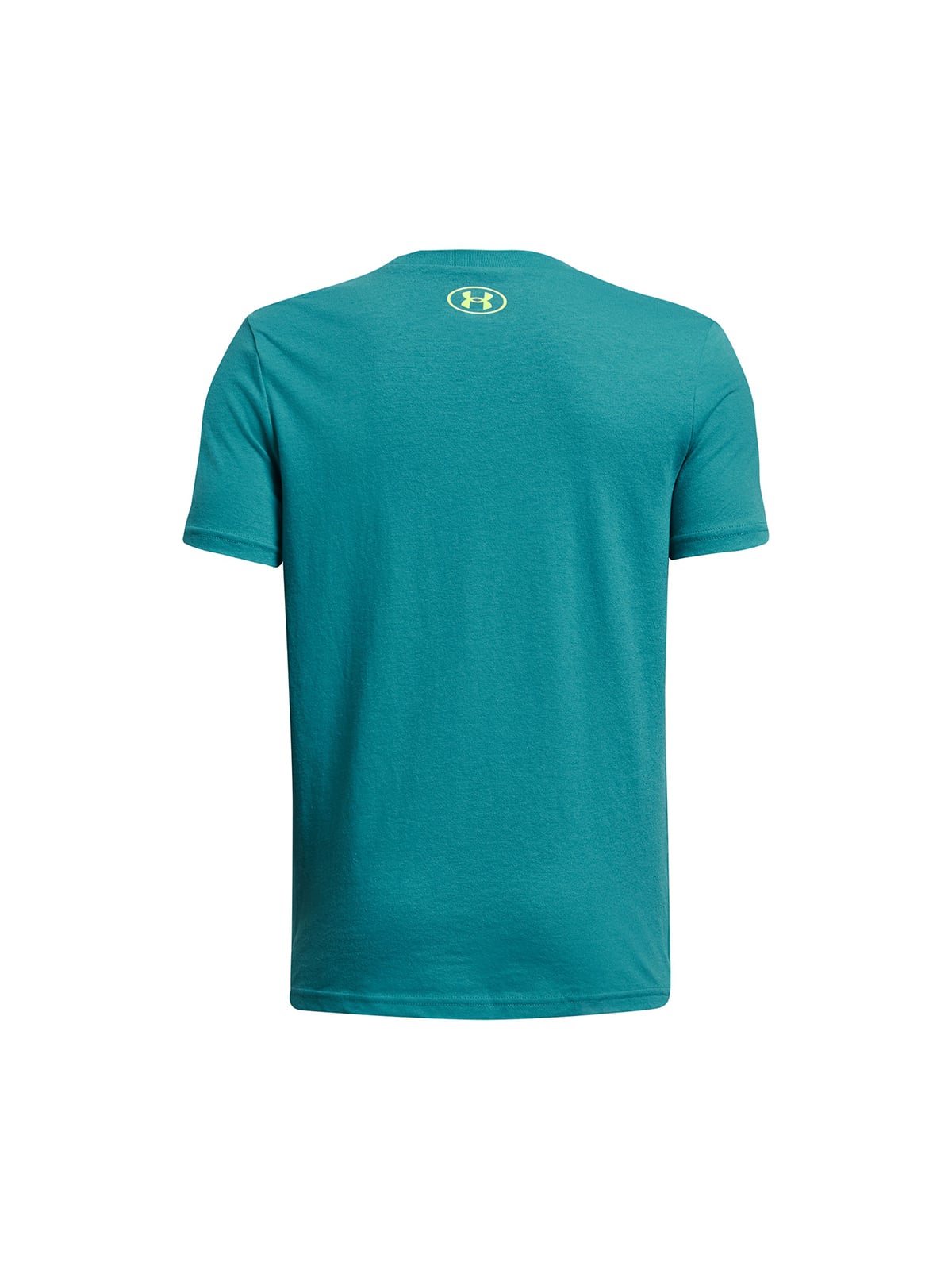 POLERA MANGA CORTA ALGODÓN NIÑO UNDER ARMOUR AZUL UA BOX - 2