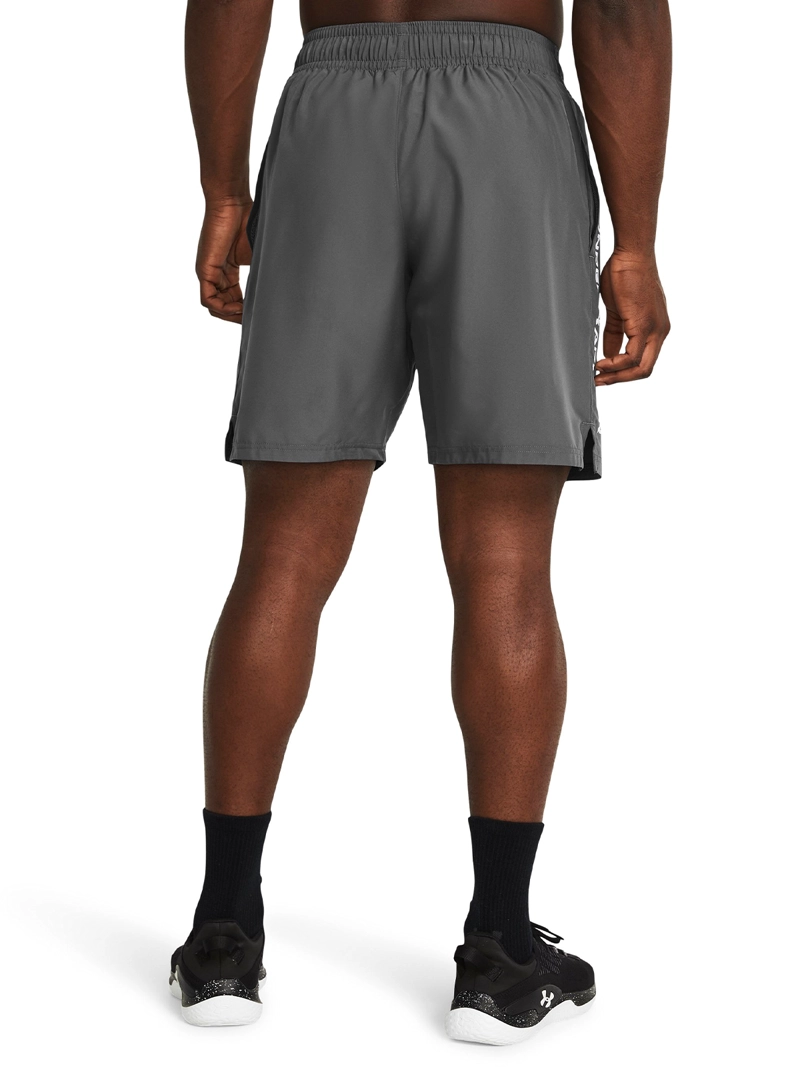 SHORTS UA WOVEN WORDMARK PARA HOMBRE GRIS UNDER ARMOUR - 2