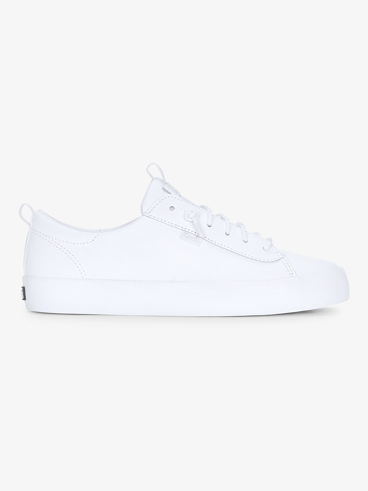ZAPATILLAS MUJER KEDS CASUALES BLANCO KICKBACK LEATHER CUERO - 1