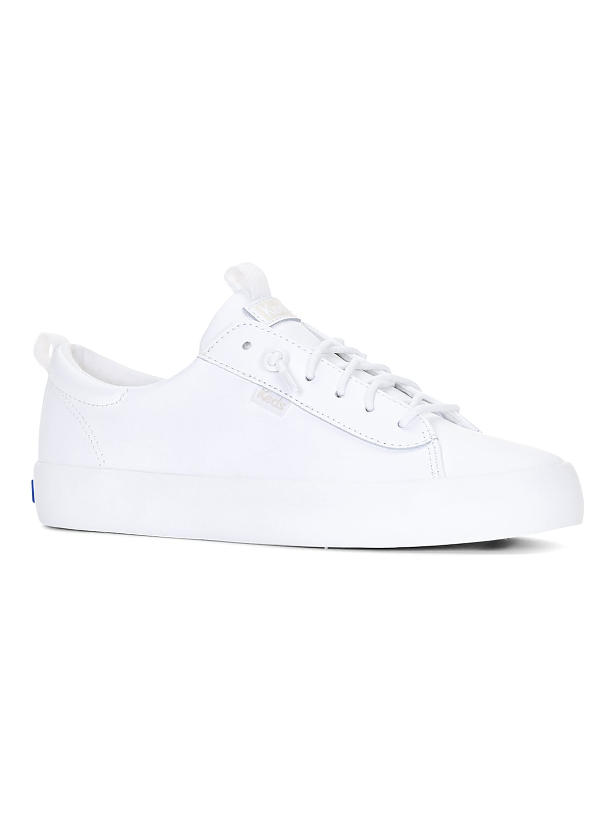 ZAPATILLAS MUJER KEDS CASUALES BLANCO KICKBACK LEATHER CUERO - 4
