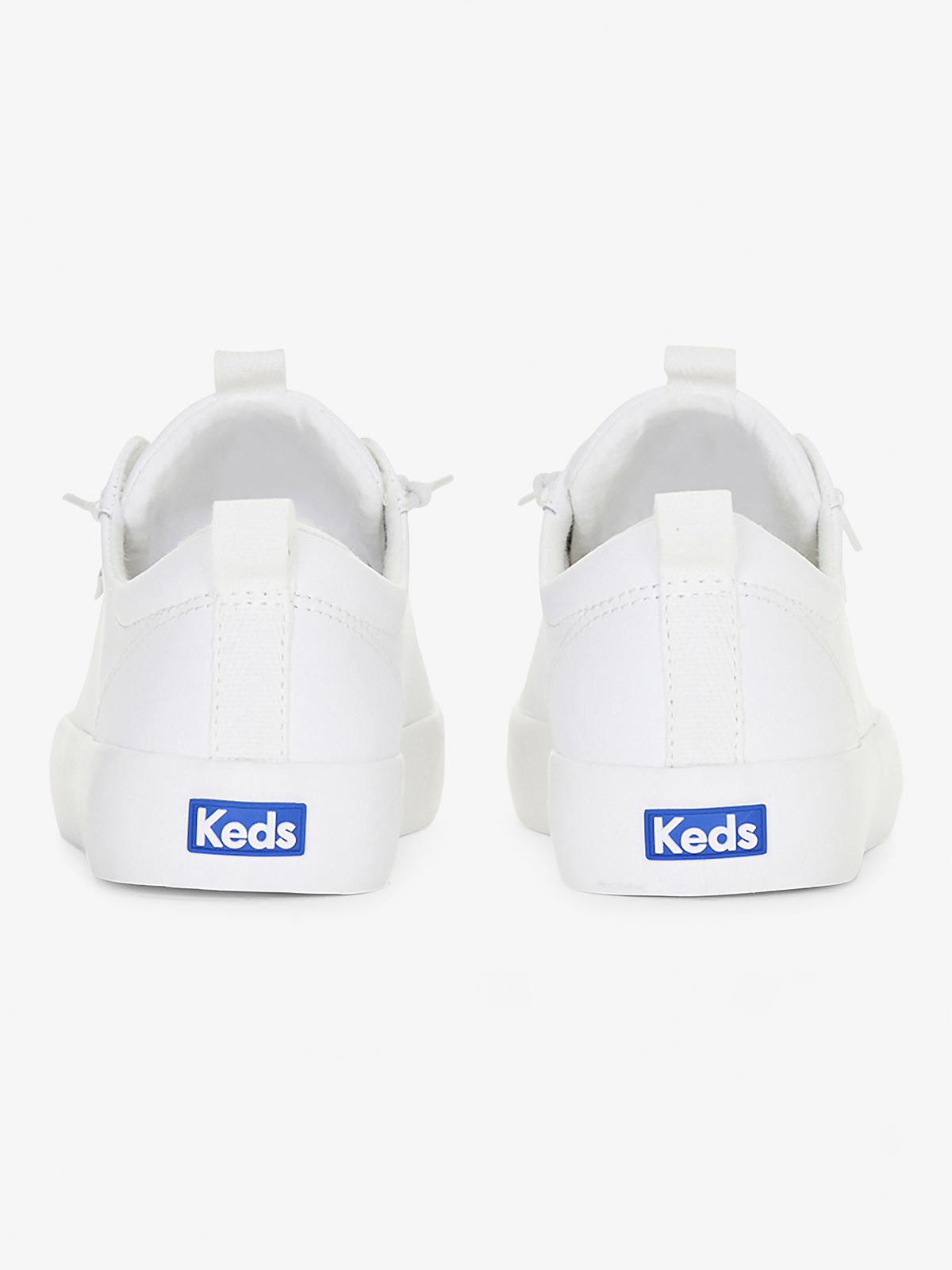 ZAPATILLAS MUJER KEDS CASUALES BLANCO KICKBACK LEATHER CUERO - 7
