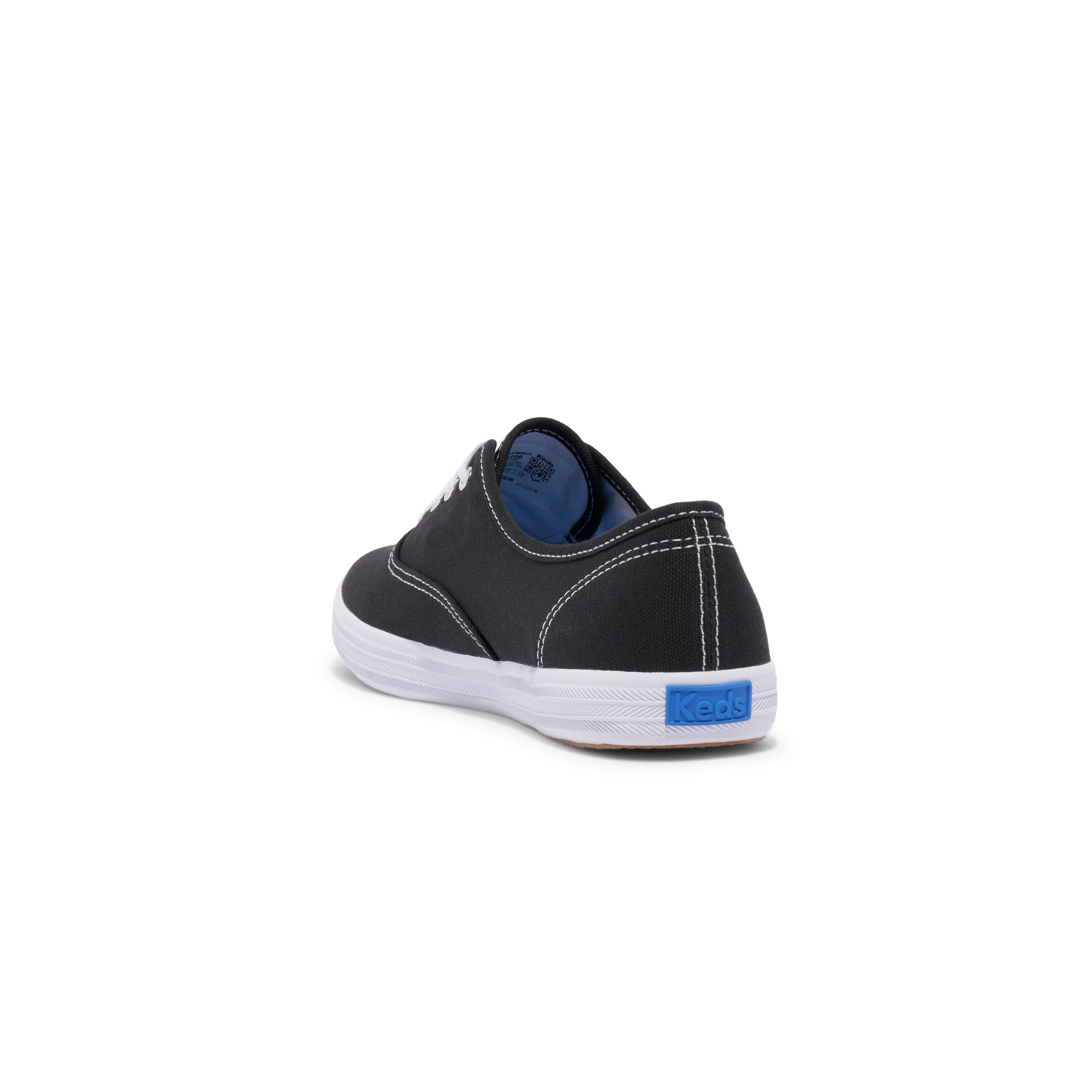 ZAPATILLA KEDS MUJER CHAMPION CANVAS NEGRA - 4