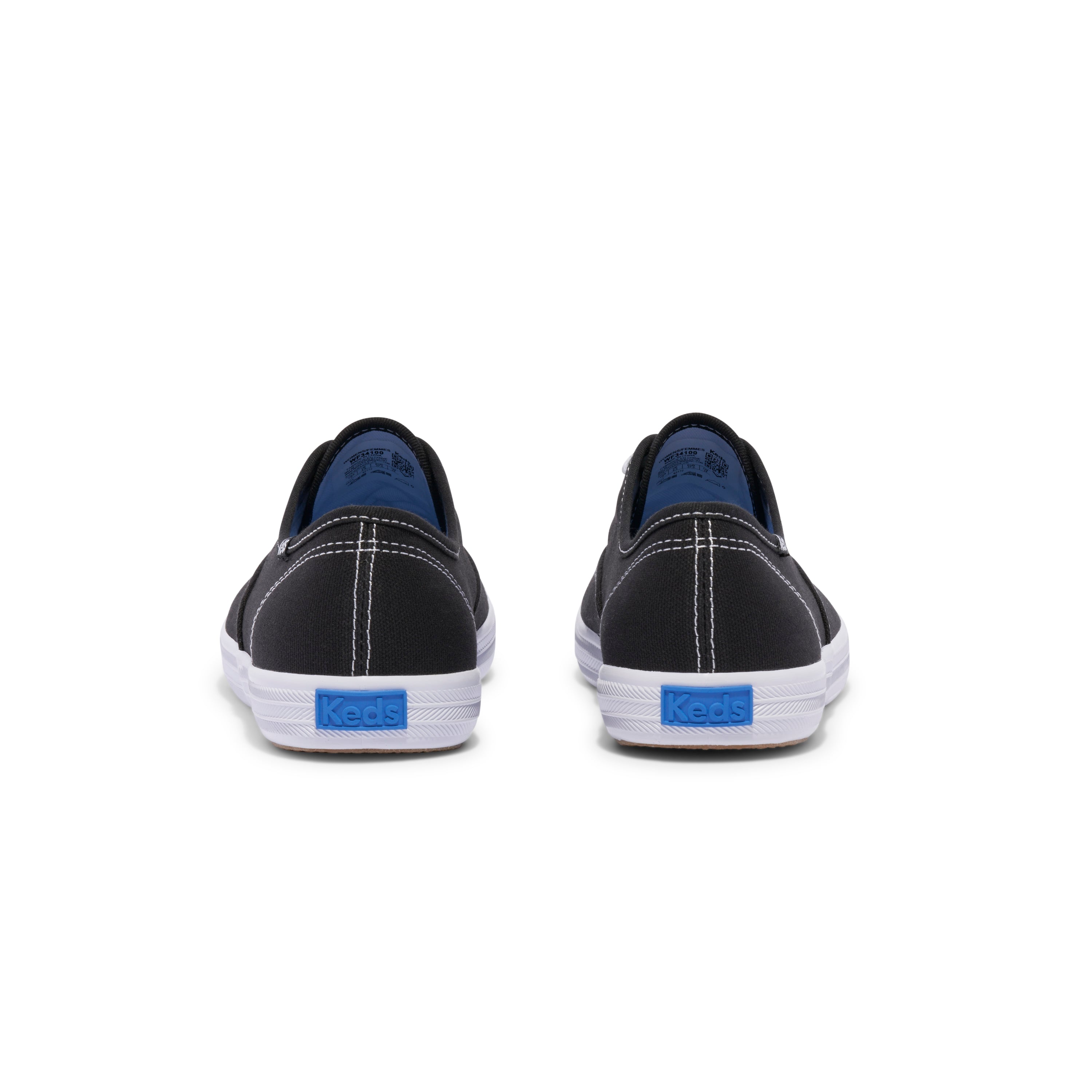 ZAPATILLA KEDS MUJER CHAMPION CANVAS NEGRA - 5