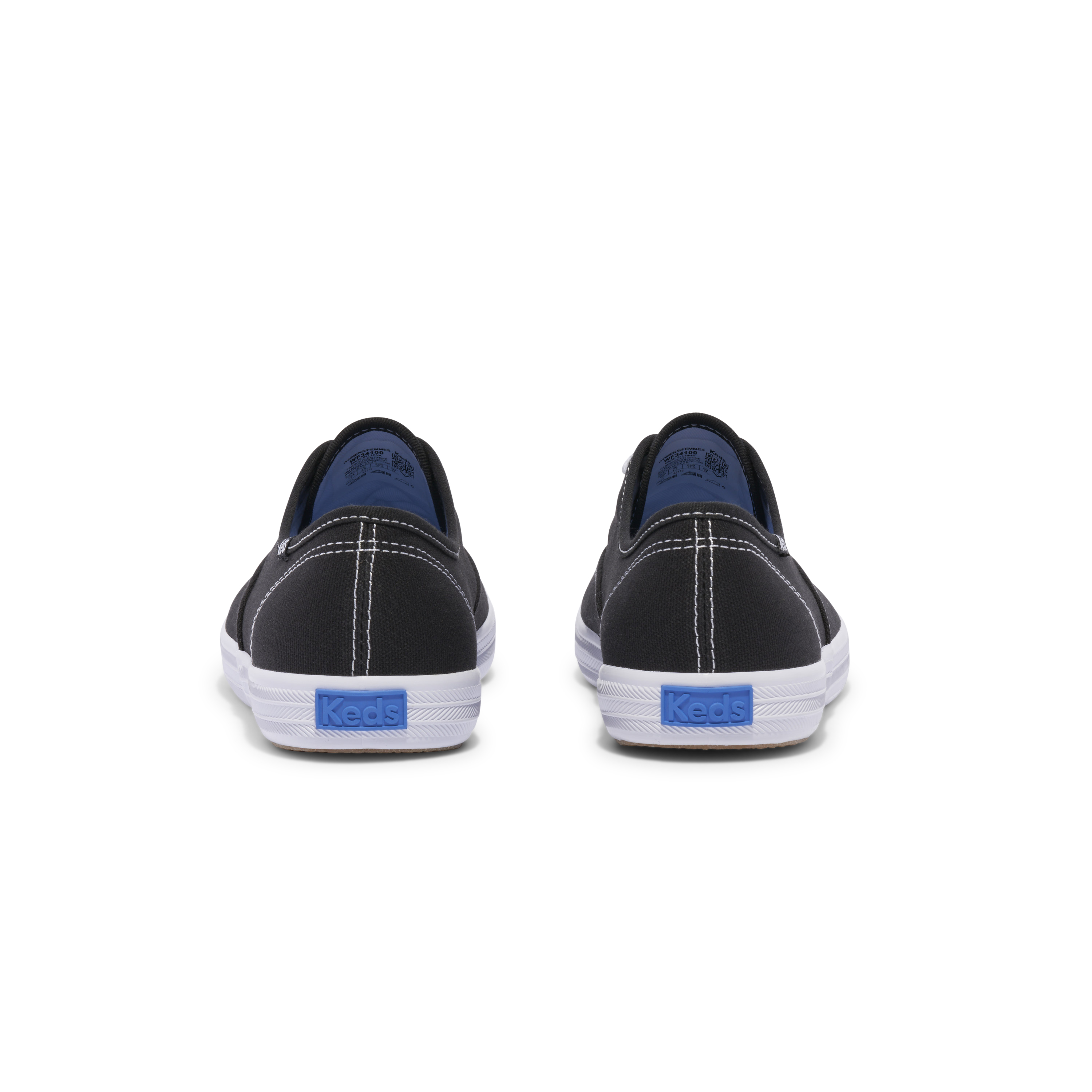ZAPATILLA KEDS MUJER CHAMPION CANVAS NEGRA - 5