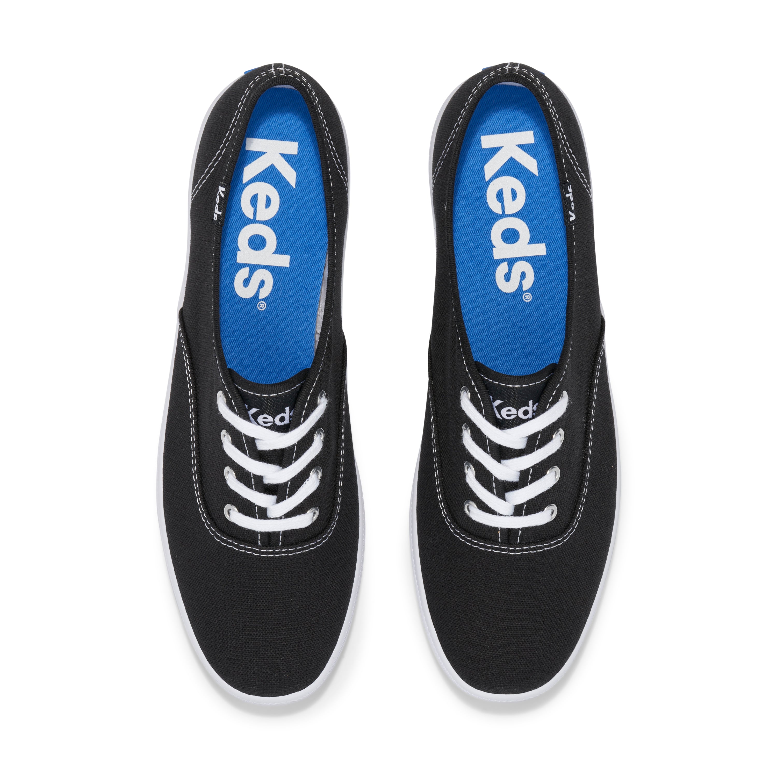 ZAPATILLA KEDS MUJER CHAMPION CANVAS NEGRA - 7