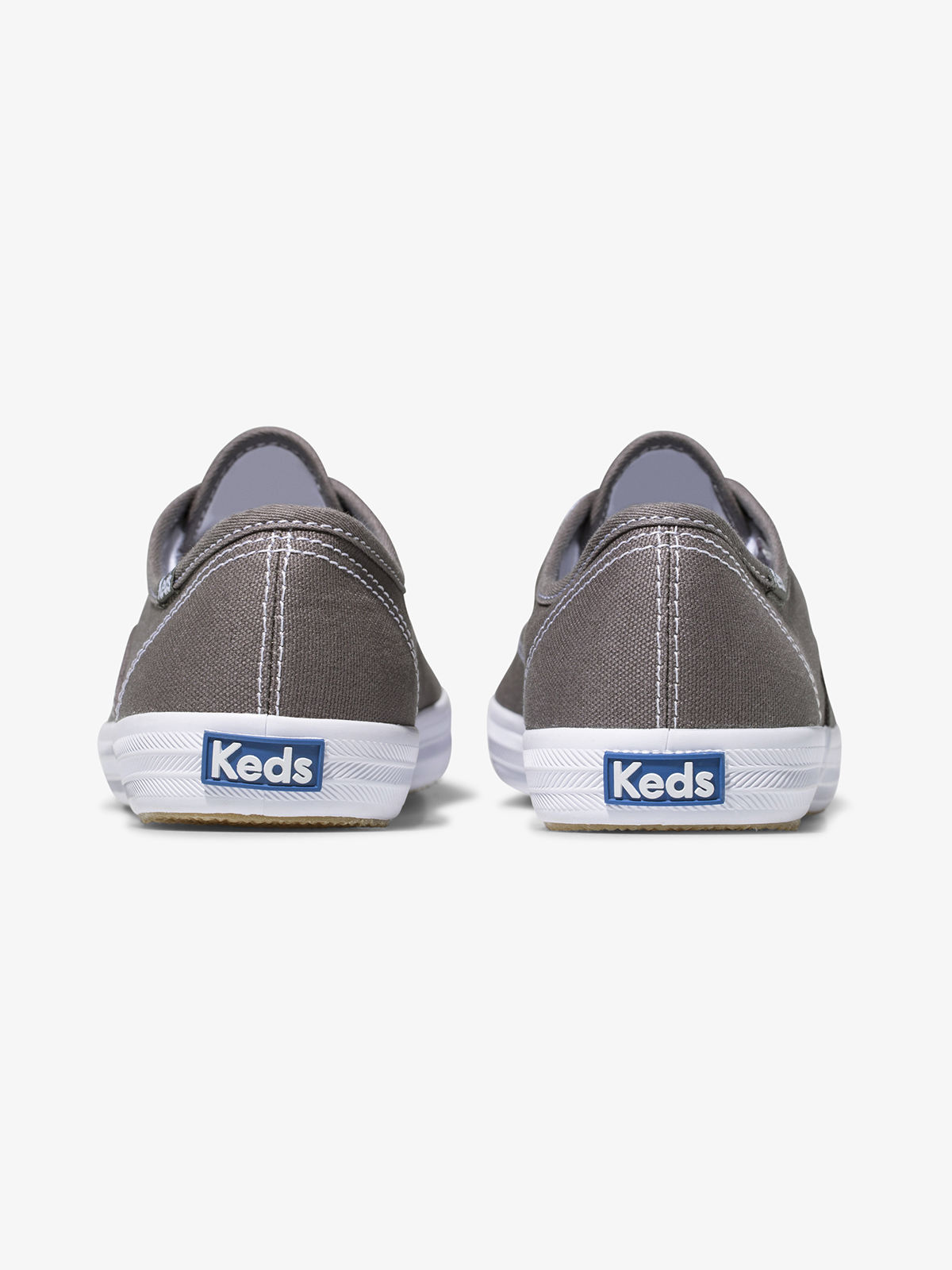 ZAPATILLAS MUJER KEDS CASUALES GRIS CHAMPION CANVAS - 7