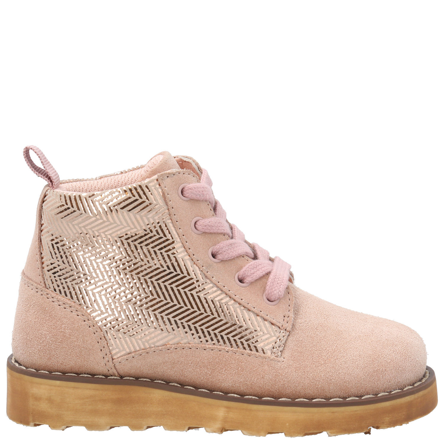 BOTÍN CUERO NIÑA FALLBROKE ROSADO HUSH PUPPIES KIDS - 2