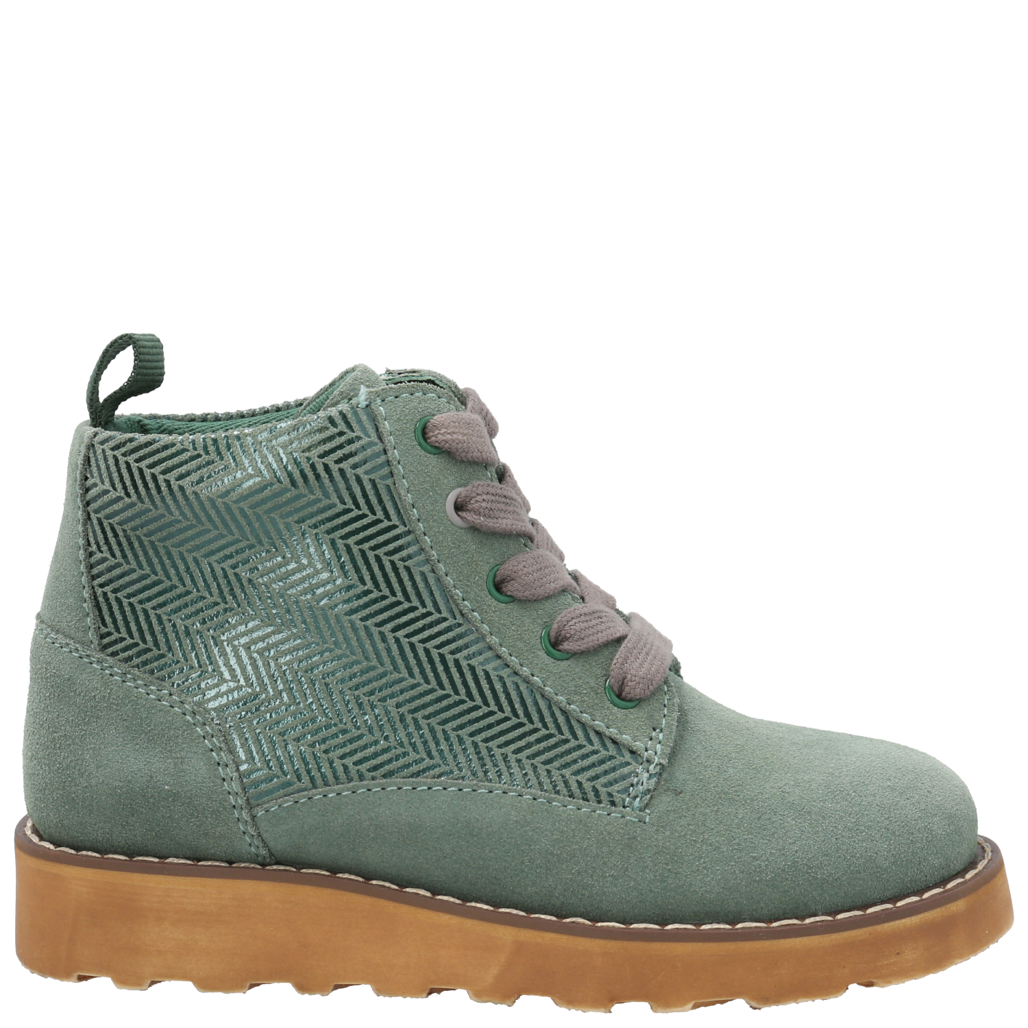 BOTÍN CUERO NIÑA FALLBROKE VERDE HUSH PUPPIES KIDS - 2