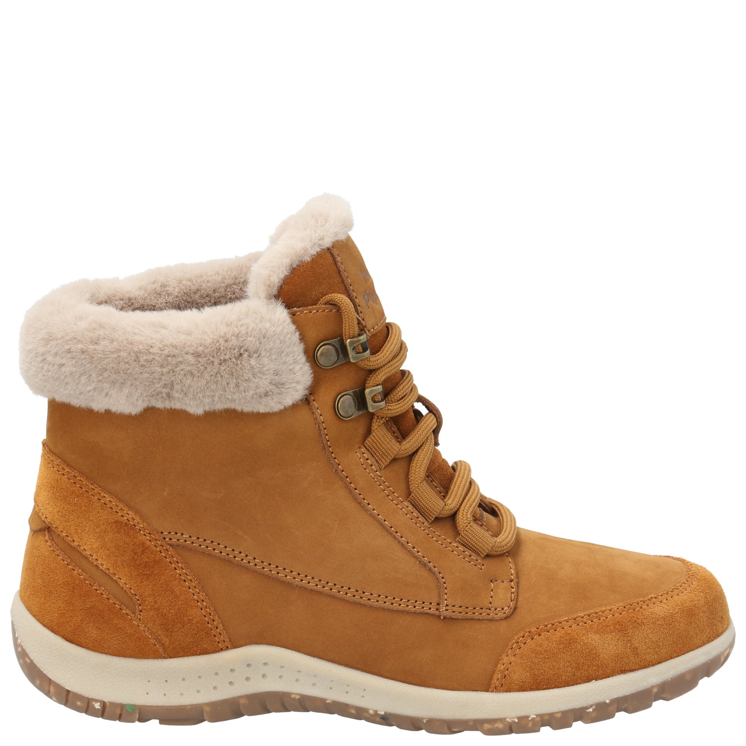 BOTÍN CUERO NIÑA NEW FERDA-K CAFÉ HUSH PUPPIES KIDS - 2