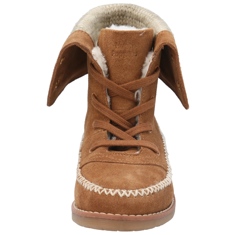BOTIN CUERO NIÑA SHALMA CAFE  HUSH PUPPIES KIDS - 4