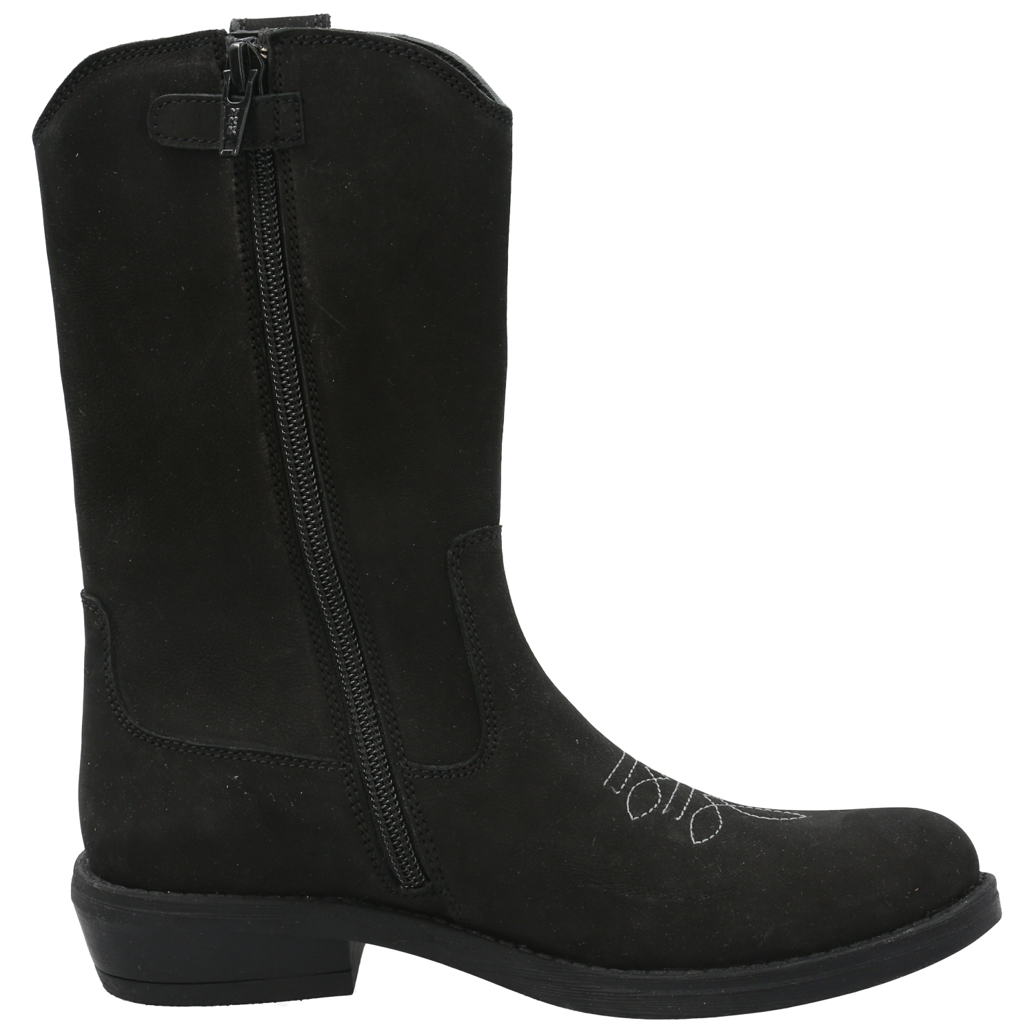 BOTA CUERO NIÑA NEW TEXAS NEGRO HUSH PUPPIES KIDS - 2