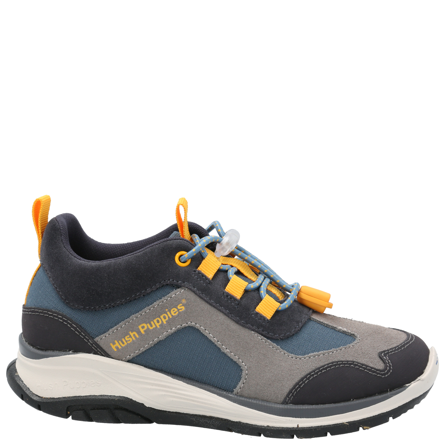 ZAPATILLA CUERO NIÑO FASTLAND GRIS HUSH PUPPIES KIDS - 5