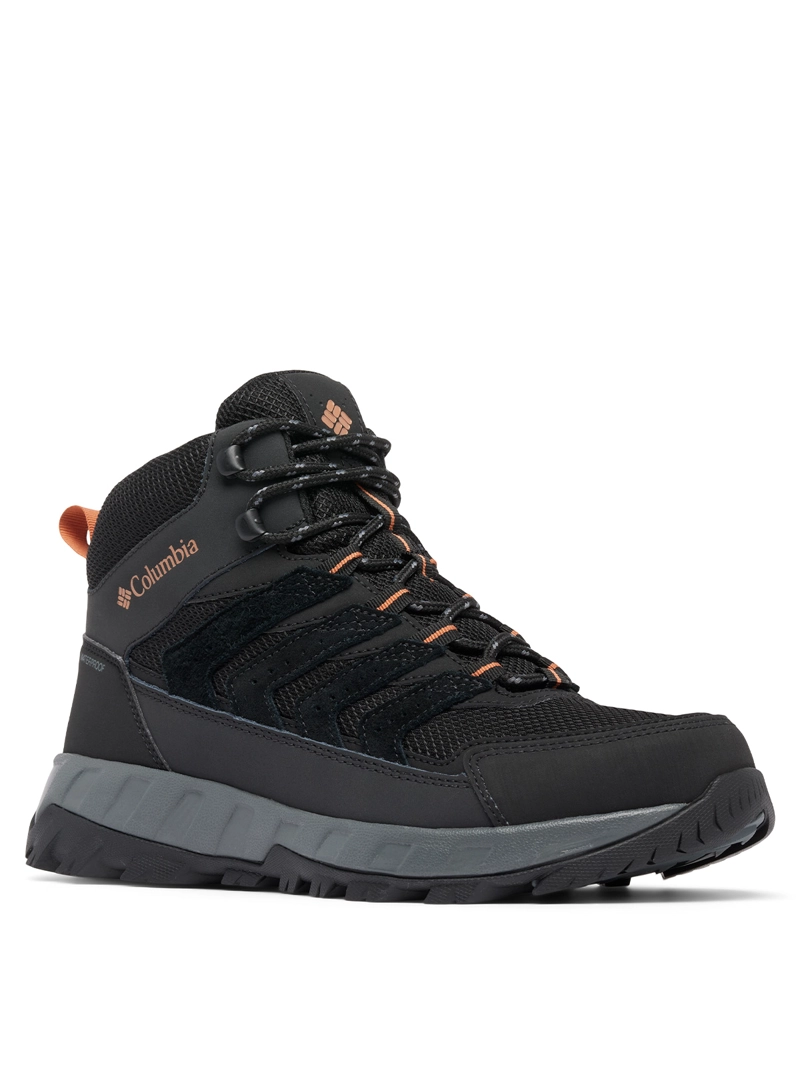 BOTIN HOMBRE STRATA TRAIL MID WP NEGRO COLUMBIA - 1