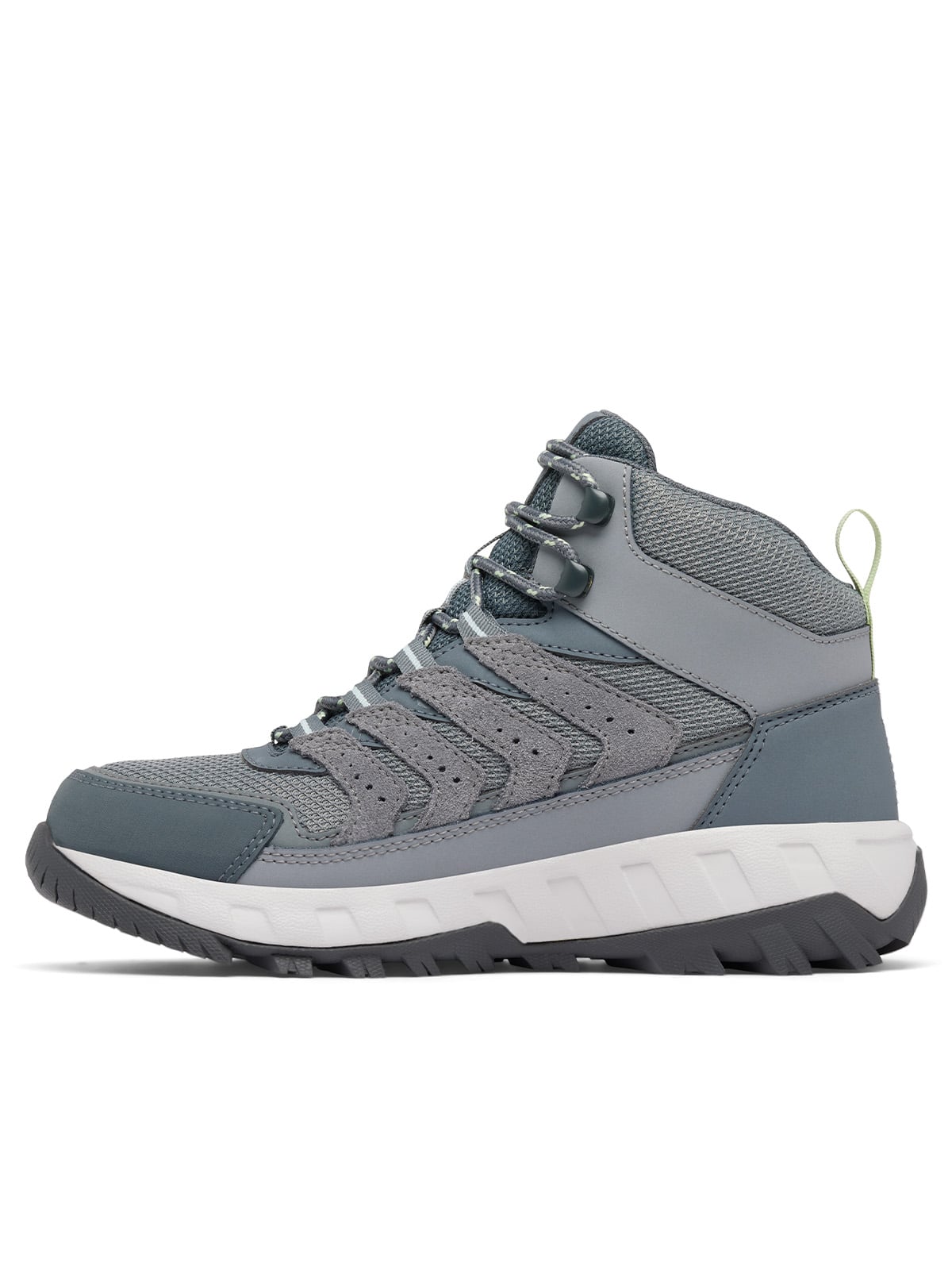BOTA MUJER STRATA TRAIL MID WP GRIS COLUMBIA - 5
