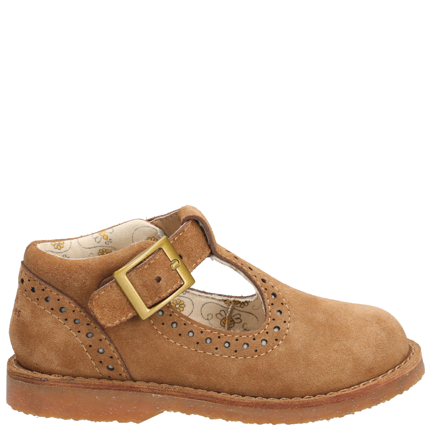 GUILLERMINA CUERO NIÑA DOMINGA CAFÉ HUSH PUPPIES - 5