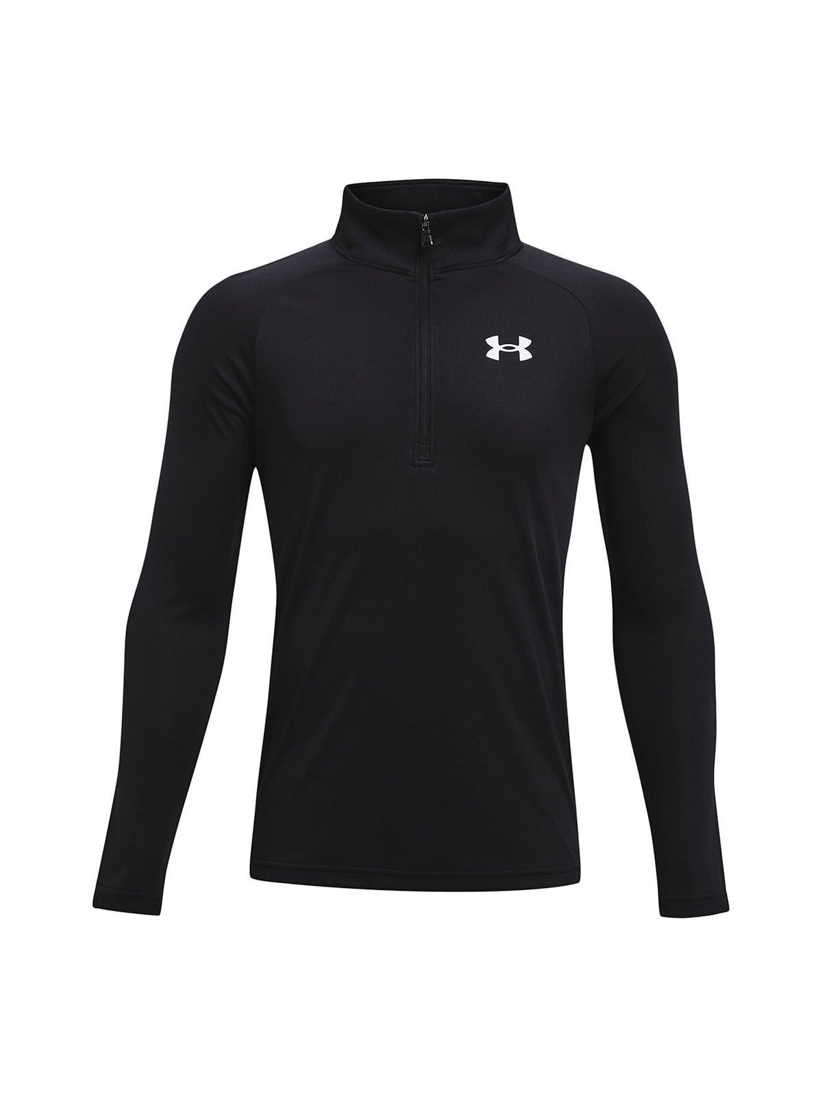 POLERÓN NIÑO UNDER ARMOUR NEGRO UA TECH HALF ZIP - 1