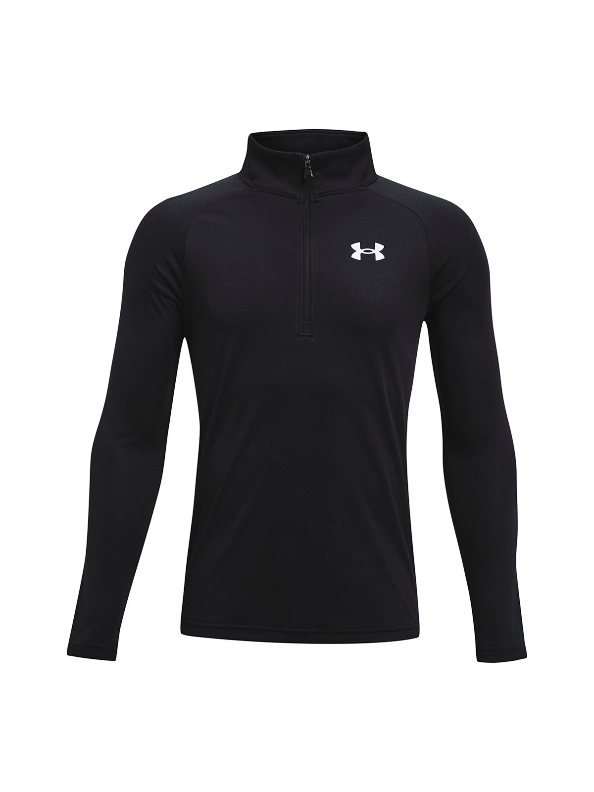 POLERÓN NIÑO UNDER ARMOUR NEGRO UA TECH HALF ZIP - 1