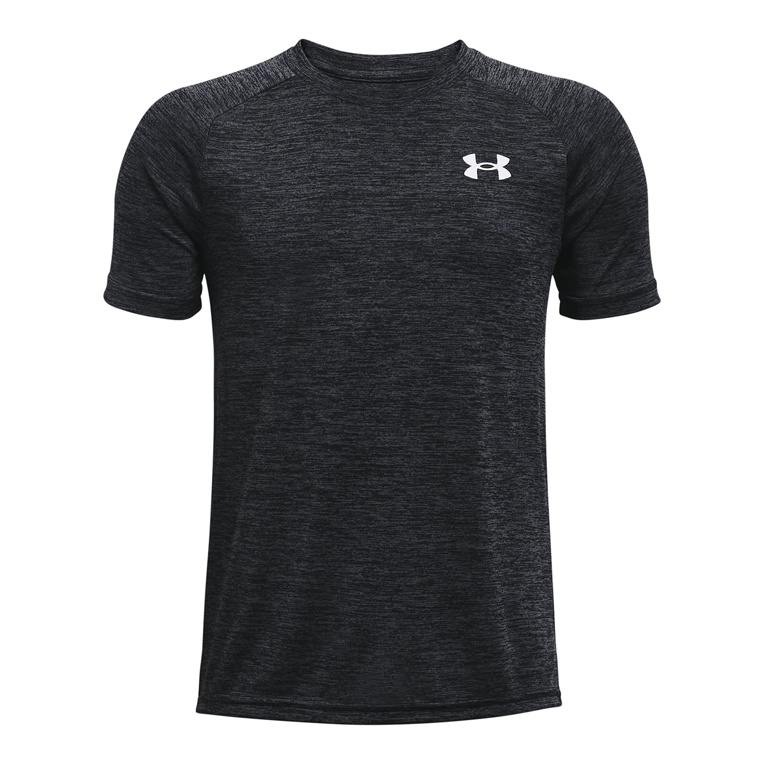 POLERA MANGA CORTA NIÑO UNDER ARMOUR NEGRO TECH 2.0 - 1