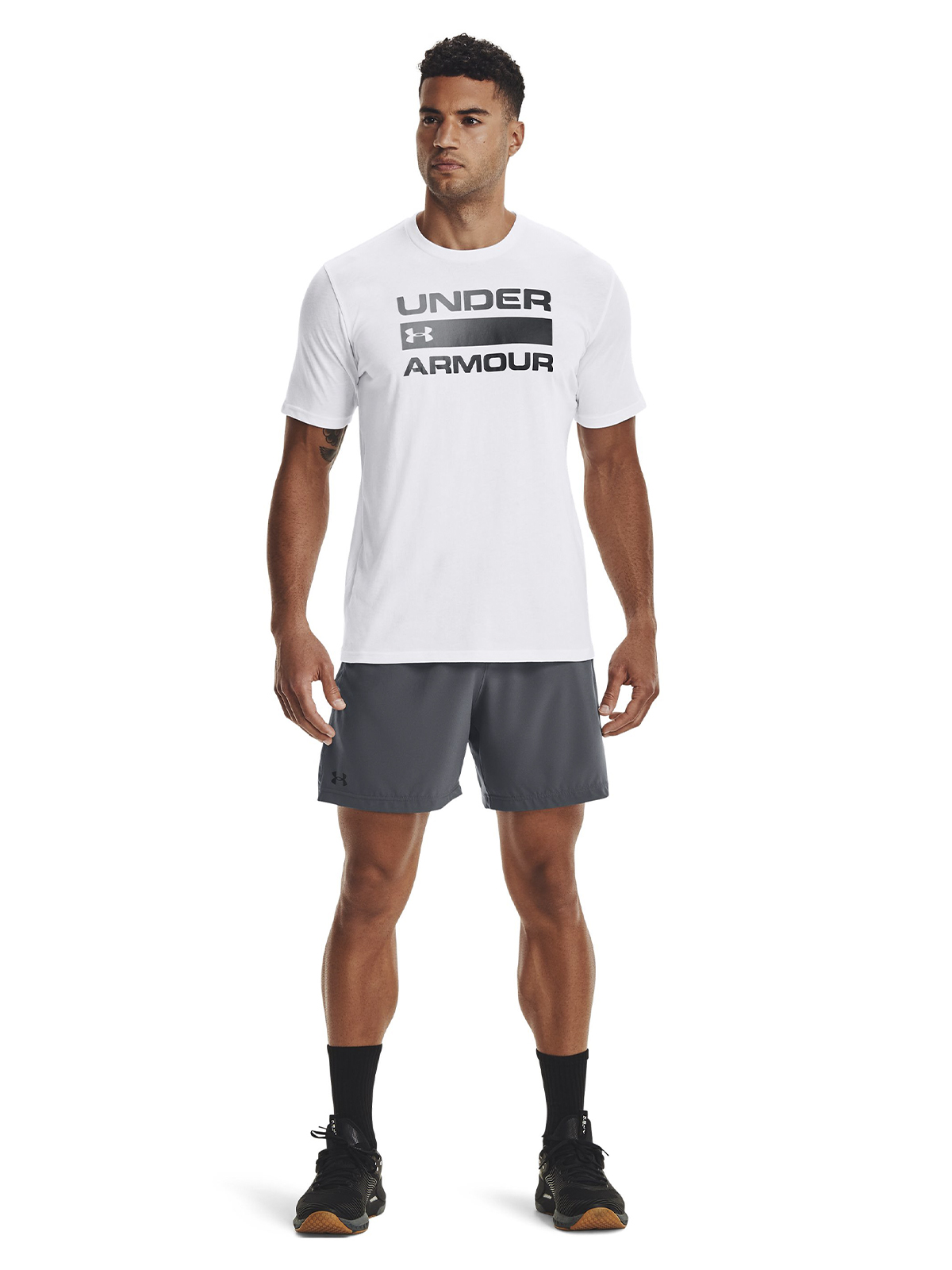 POLERA MANGA CRTA TEAMWRDMRK HOMBRE UNDER ARMOUR - 6