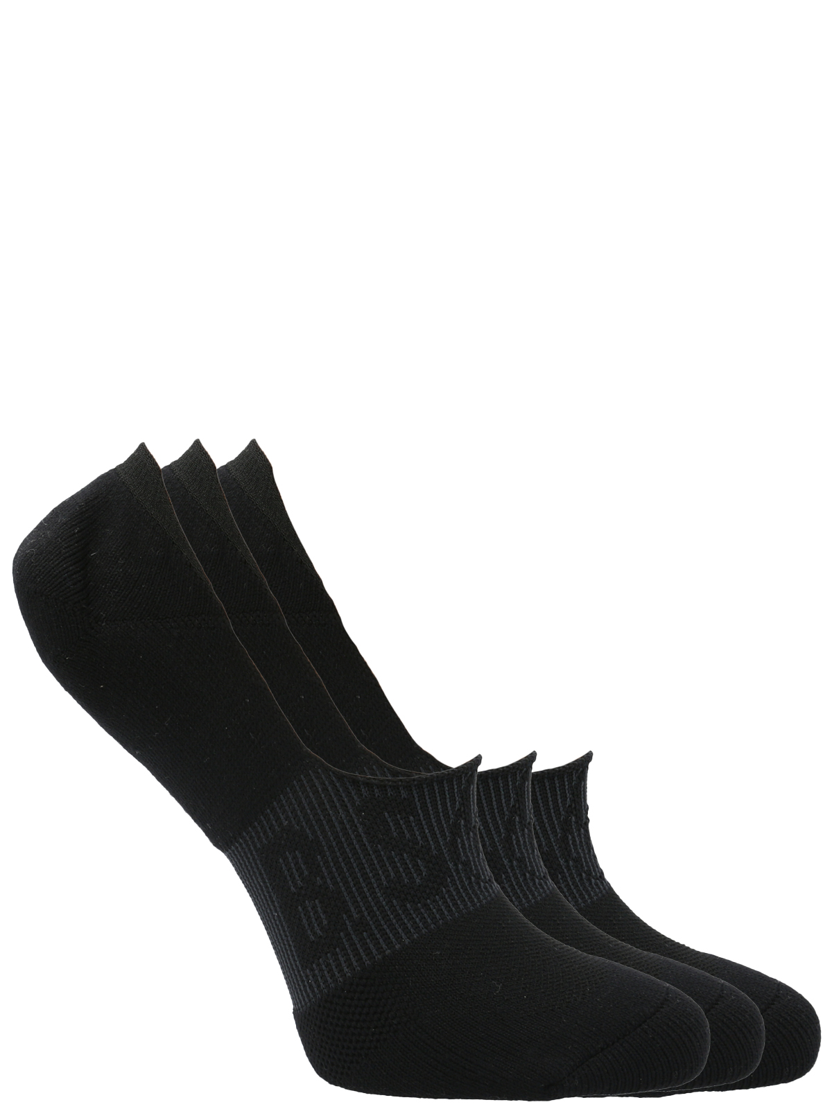 PACK 3 CALCETINES MUJER NO SHOW GINA NEGROS BSOUL - 2