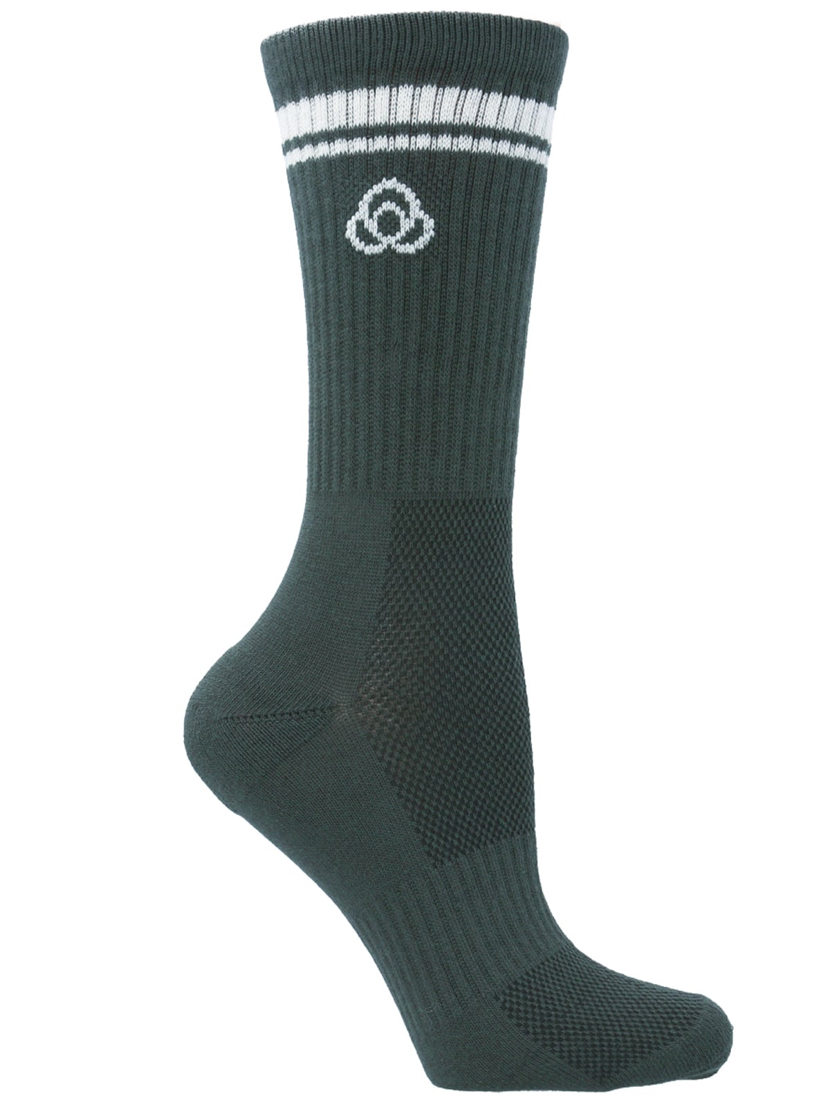 PACK 3 CALCETINES MUJER CREW CUT PRO VERDE BSOUL - 1