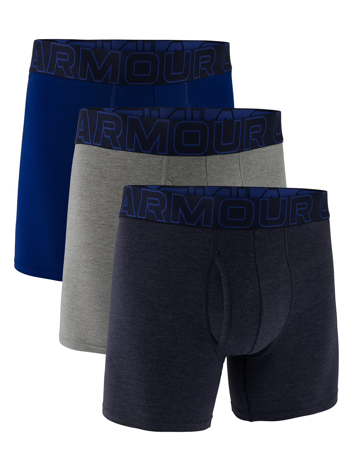 PACK 3 BOXERS DE ALGODÓN UA HOMBRE AZUL UNDER ARMOUR - 1