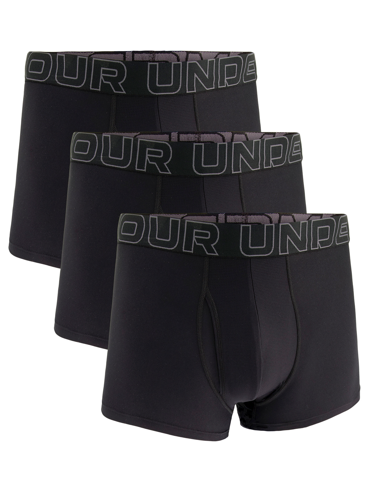 PACK 3 BOXERS UA PERFORMANCE TECH M NEGRO UNDER ARMOUR - 1