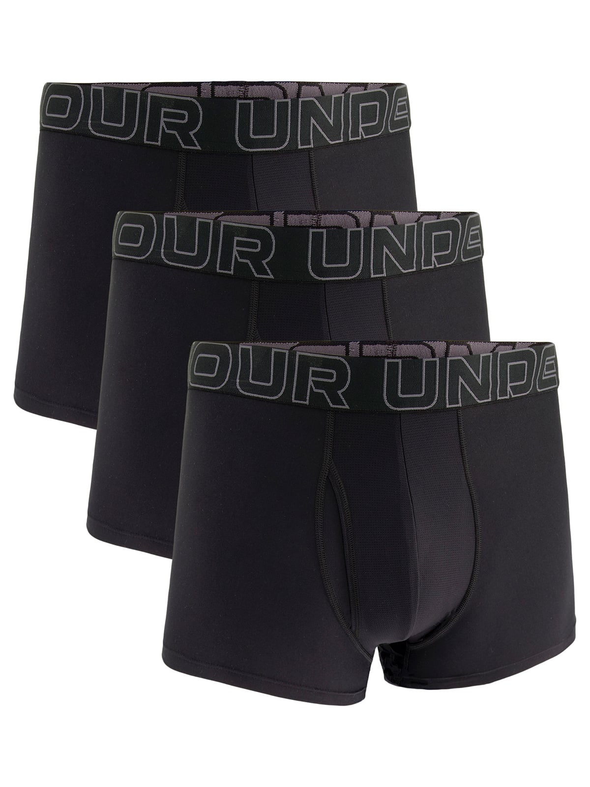 PACK 3 BOXERS UA PERFORMANCE TECH M NEGRO UNDER ARMOUR - 1