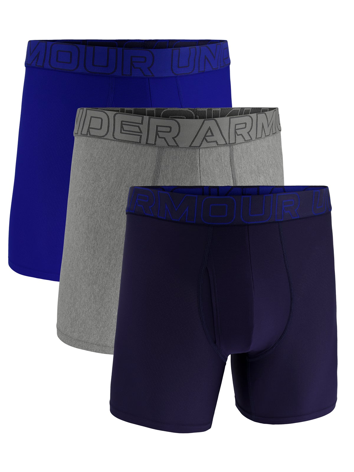 PACK 3 BOXERS UA PERFORMANCE TECH MSH AZUL UNDER ARMOUR - 1
