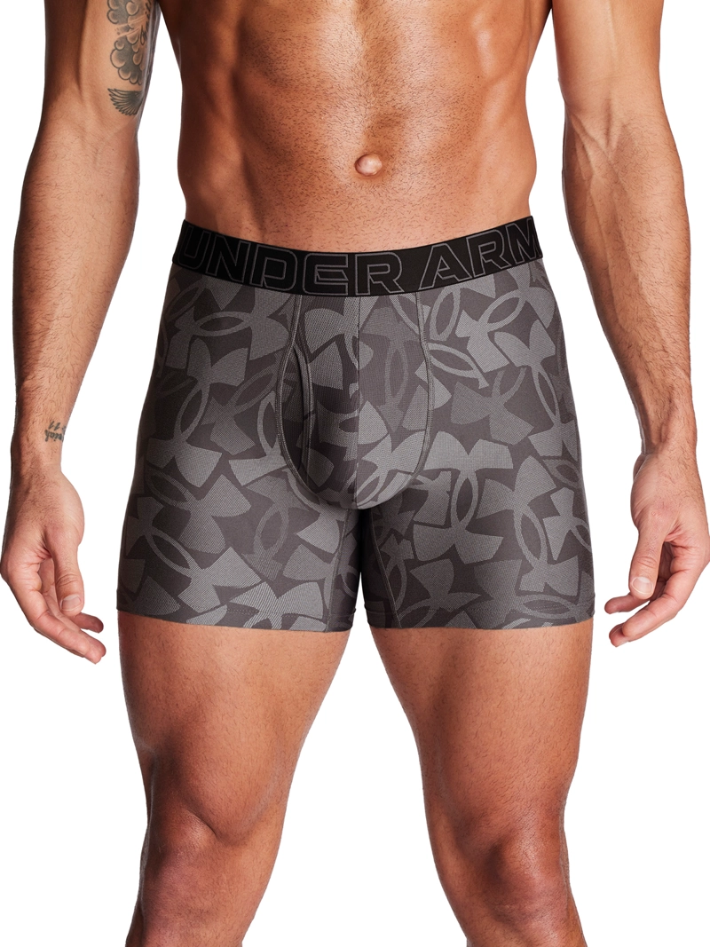 PACK 3 BOXERS HOMBRE UNDER ARMOUR GRIS PERFORMANCE TECH - 2