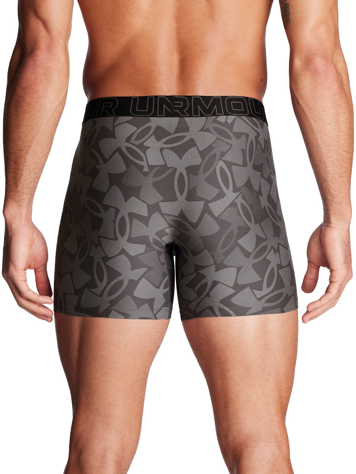PACK 3 BOXERS PERFORMANCE TECH HOMBRE GRIS UNDER ARMOUR - 4