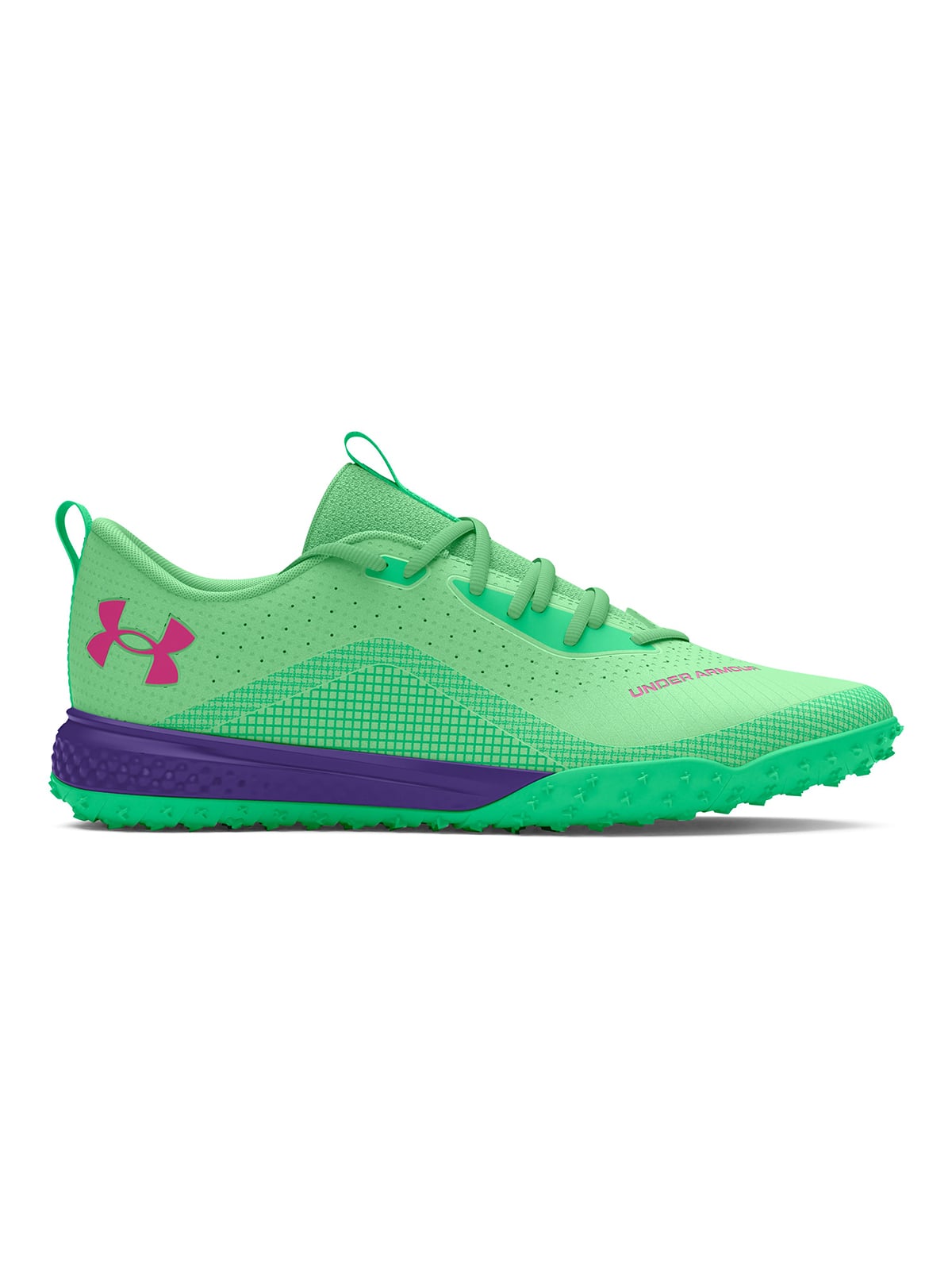 ZAPATILLAS UNISEX UNDER ARMOUR FÚTBOL VERDE SHADOW 2 TRF - 1